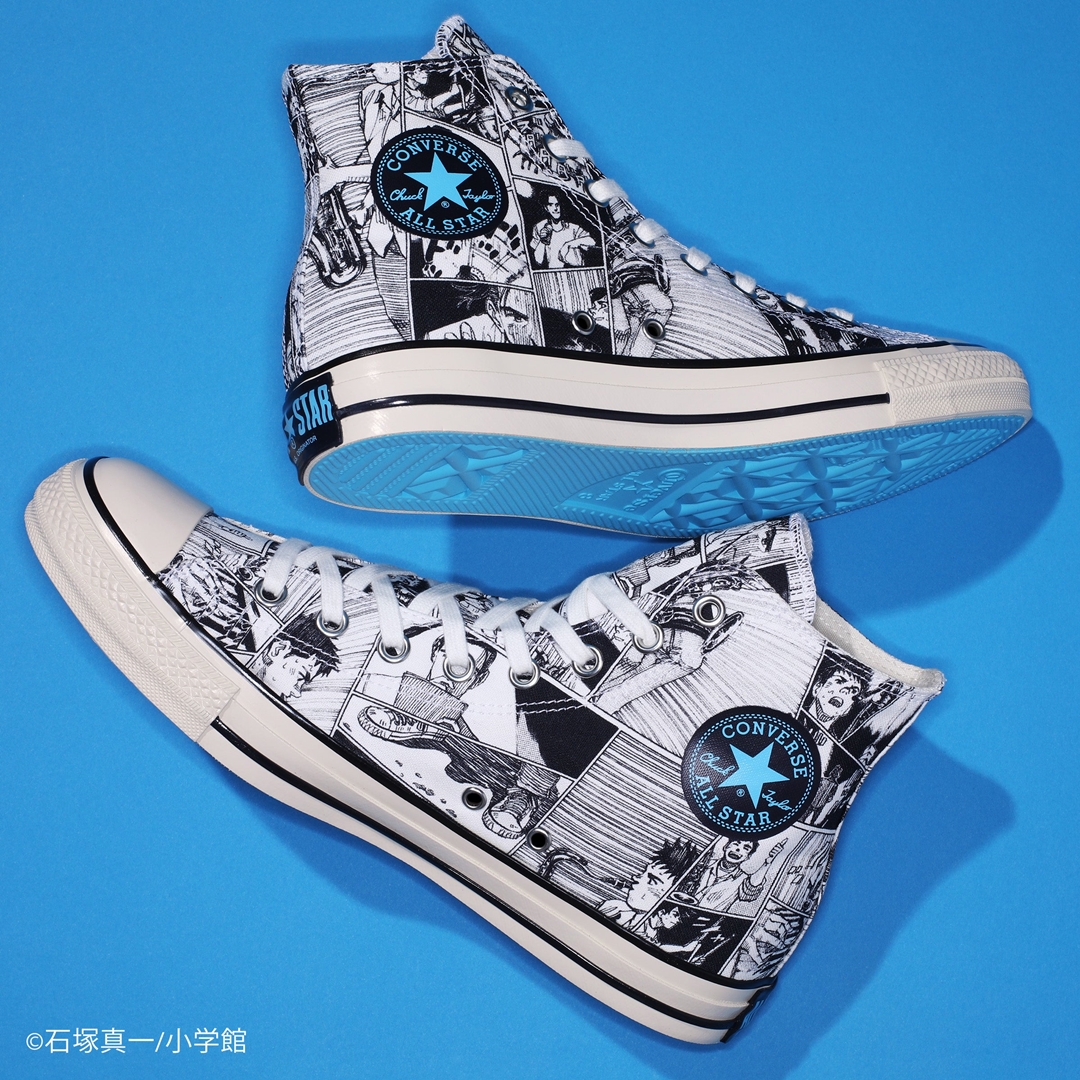 世界一のジャズプレーヤーを志す物語「BLUE GIANT」× CONVERSE ALL STAR US が2/17 発売 (ブルージャイアント コンバース オールスター)