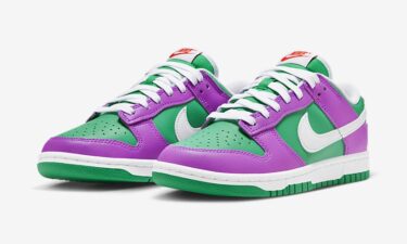 2023年 発売予定！ナイキ GS ダンク ロー “スタジアムグリーン/ホワイト/フーシャ” (NIKE GS DUNK LOW “Stadium Green/White/Fuchsia”) [FD9924-311]