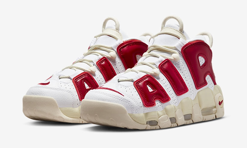 海外 2/17 発売予定！ナイキ エア モア アップテンポ “ホワイト/レッド/セイル” (NIKE AIR MORE UPTEMPO “White/Red/Sail”) [FN3497-100]