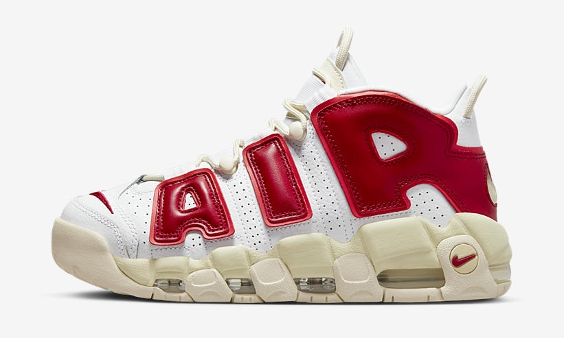 海外 2/17 発売予定！ナイキ エア モア アップテンポ “ホワイト/レッド/セイル” (NIKE AIR MORE UPTEMPO “White/Red/Sail”) [FN3497-100]