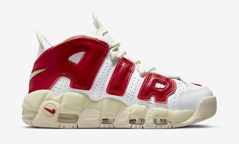 海外 2/17 発売予定！ナイキ エア モア アップテンポ “ホワイト/レッド/セイル” (NIKE AIR MORE UPTEMPO “White/Red/Sail”) [FN3497-100]