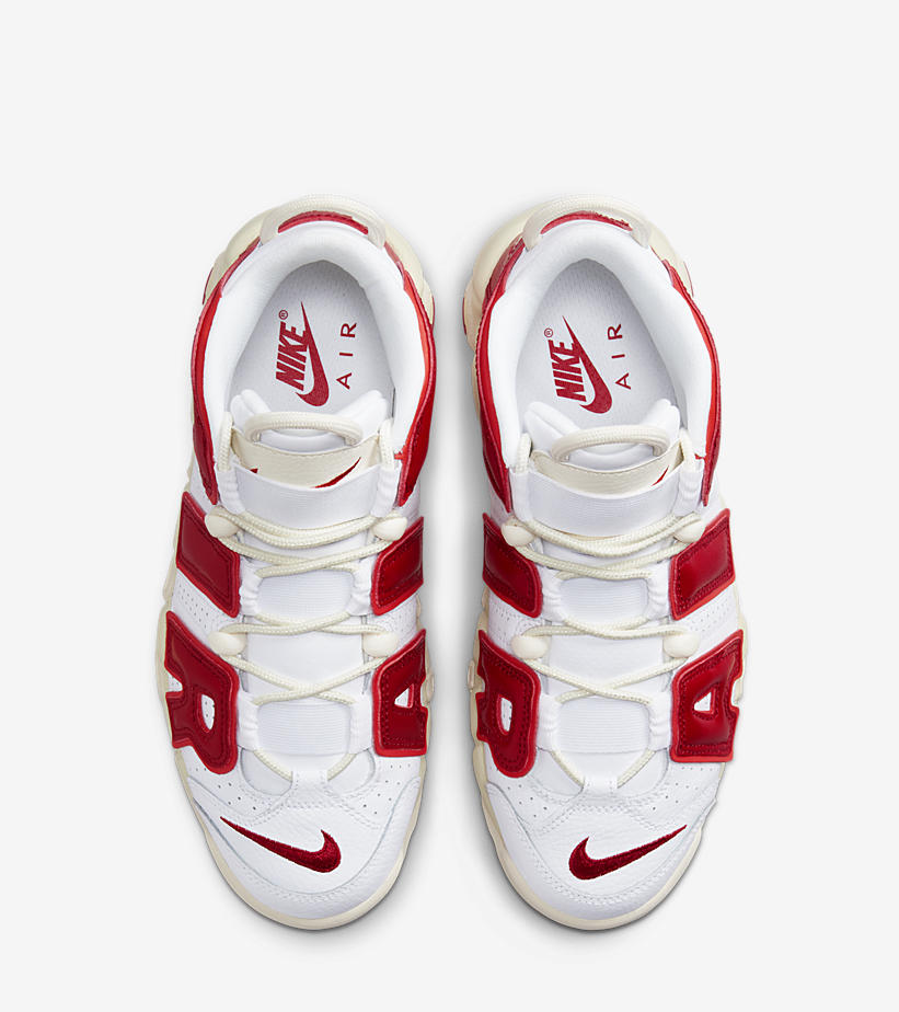 海外 2/17 発売予定！ナイキ エア モア アップテンポ “ホワイト/レッド/セイル” (NIKE AIR MORE UPTEMPO “White/Red/Sail”) [FN3497-100]