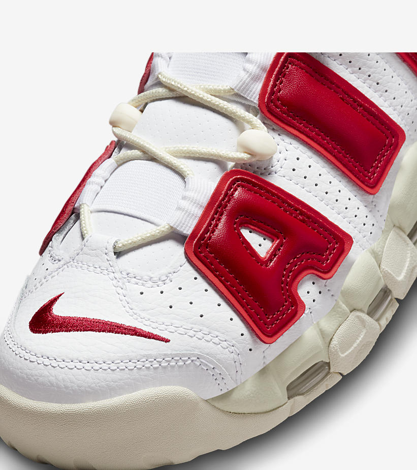 海外 2/17 発売予定！ナイキ エア モア アップテンポ “ホワイト/レッド/セイル” (NIKE AIR MORE UPTEMPO “White/Red/Sail”) [FN3497-100]