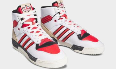 【国内発売】アディダス オリジナルス ライバルリー ハイ “ホワイト/グローリーレッド” (adidas Originals RIVALRY HI “White/Glory Red”) [FZ6332]