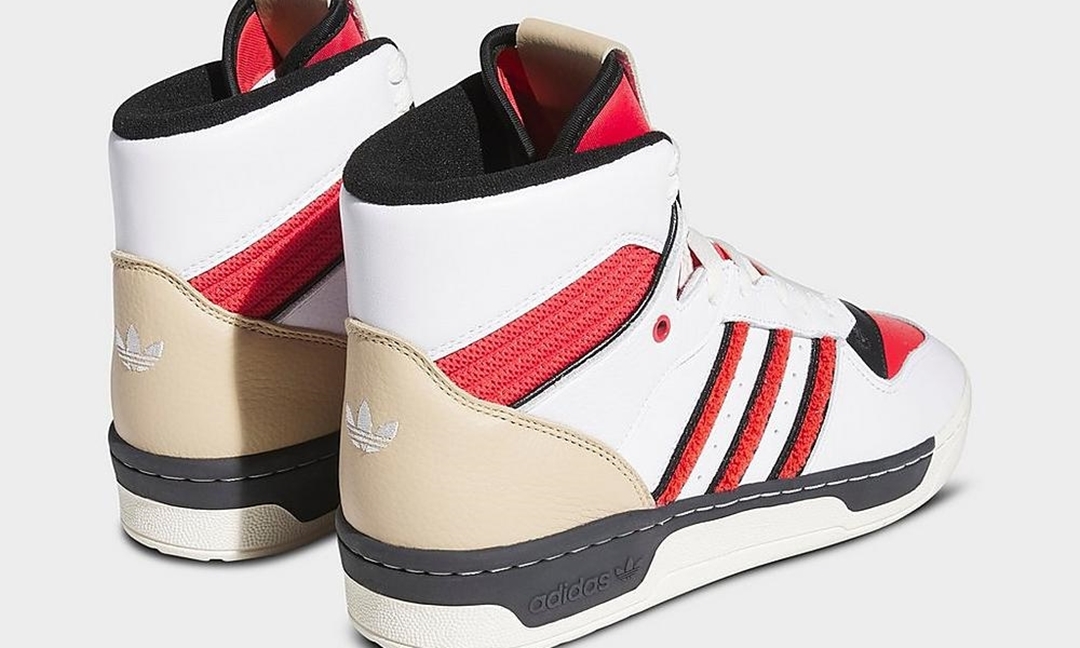 【国内発売】アディダス オリジナルス ライバルリー ハイ “ホワイト/グローリーレッド” (adidas Originals RIVALRY HI “White/Glory Red”) [FZ6332]