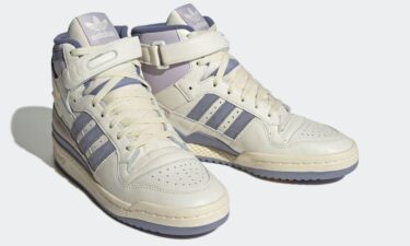 【国内 2/10 発売】adidas Originals FORUM 84 HI “Off White/Silver Violet” (アディダス オリジナルス フォーラム 84 ハイ “オフホワイト/シルバーバイオレット”) [ID7316]