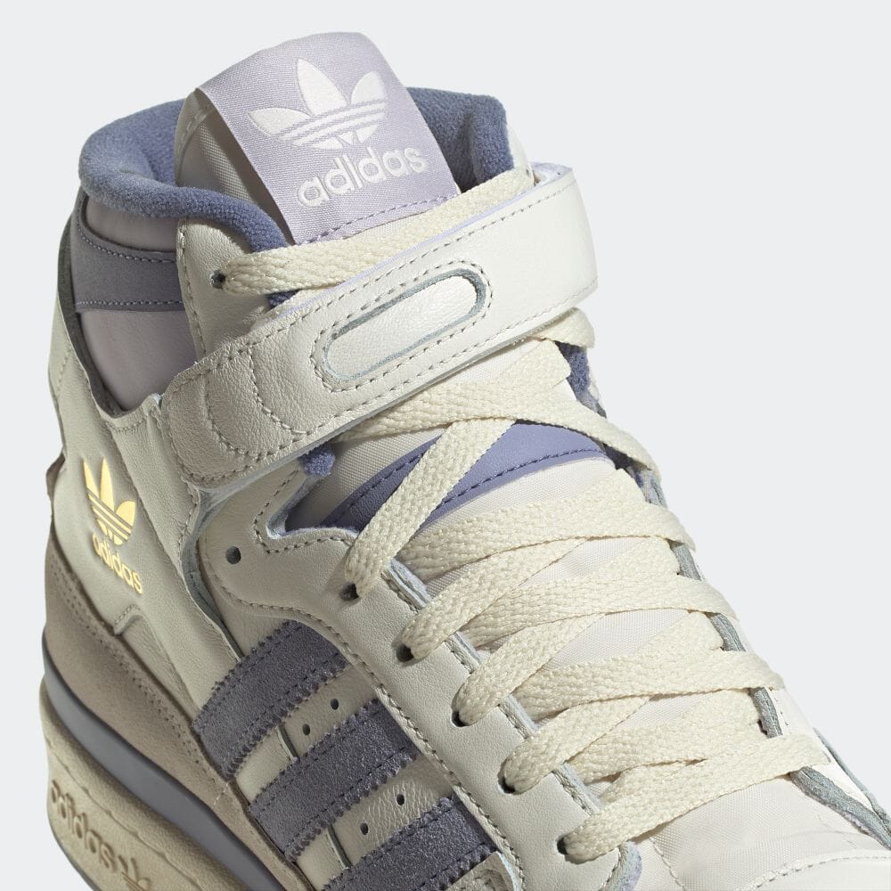 【国内 2/10 発売】adidas Originals FORUM 84 HI “Off White/Silver Violet” (アディダス オリジナルス フォーラム 84 ハイ “オフホワイト/シルバーバイオレット”) [ID7316]