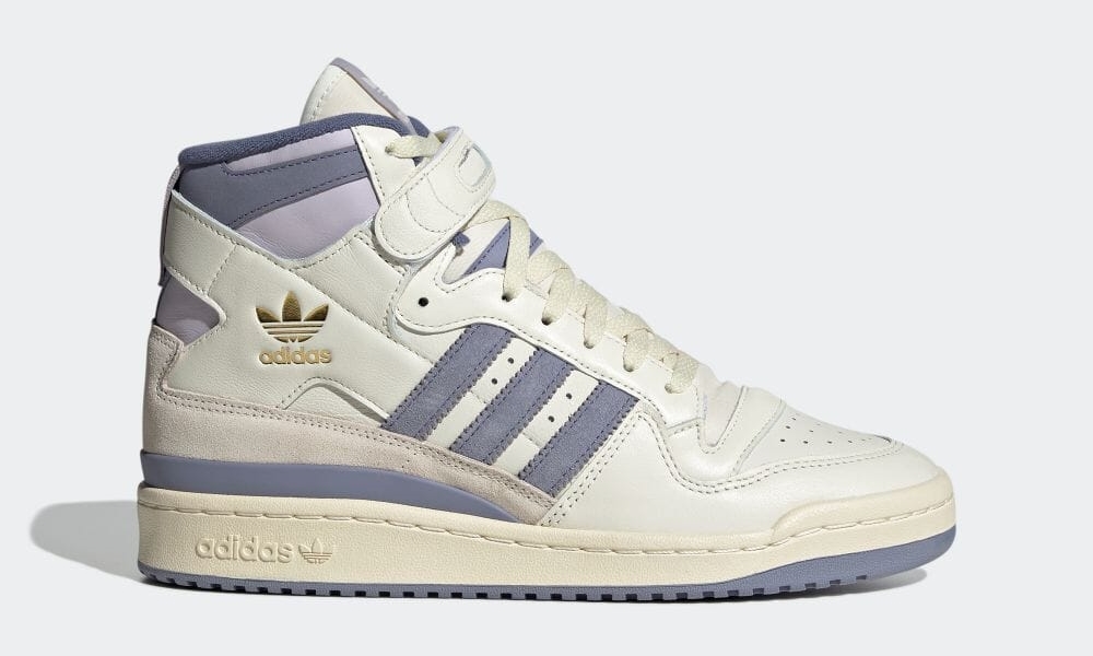 【国内 2/10 発売】adidas Originals FORUM 84 HI “Off White/Silver Violet” (アディダス オリジナルス フォーラム 84 ハイ “オフホワイト/シルバーバイオレット”) [ID7316]