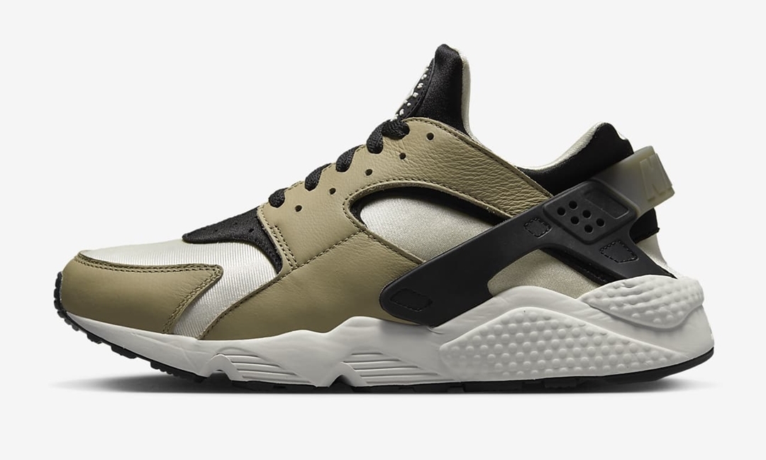 海外発売！ナイキ エア ハラチ “ブラック/ファントム/カーキ” (NIKE AIR HUARACHE “Black/Phantom/Khaki”) [DD1068-007]