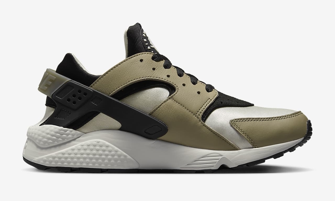 海外発売！ナイキ エア ハラチ “ブラック/ファントム/カーキ” (NIKE AIR HUARACHE “Black/Phantom/Khaki”) [DD1068-007]