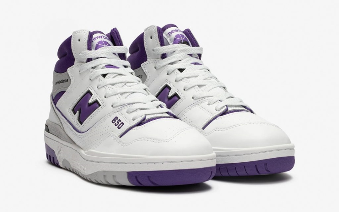 【国内 3/1 発売】New Balance BB650 RCF “White/Purple” (ニューバランス)