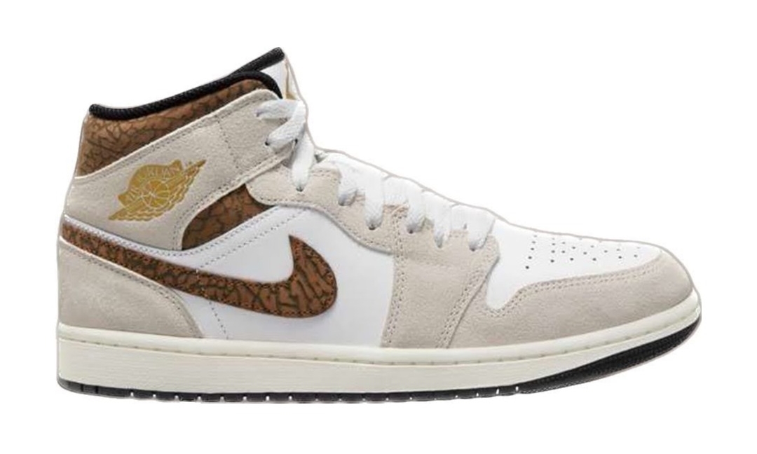 【国内 9/1 発売予定】NIKE AIR JORDAN 1 MID SE “Elephant/Light Orewood Brown” (ナイキ エア ジョーダン 1 ミッド SE “エレファント/ライトオールウッドブラウン”) [DZ4129-102]