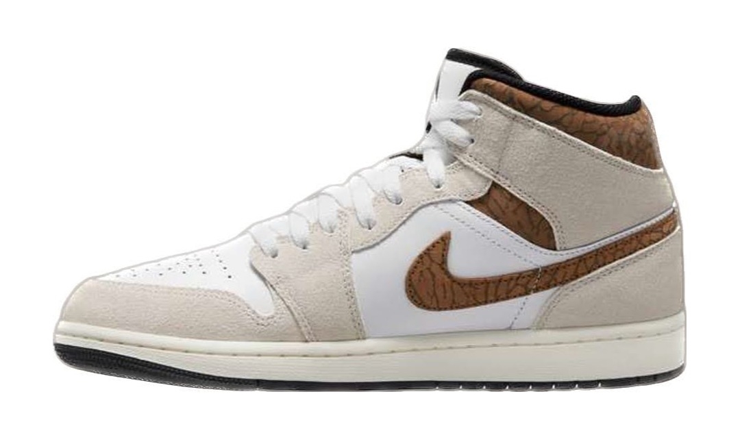 【国内 9/1 発売予定】NIKE AIR JORDAN 1 MID SE “Elephant/Light Orewood Brown” (ナイキ エア ジョーダン 1 ミッド SE “エレファント/ライトオールウッドブラウン”) [DZ4129-102]