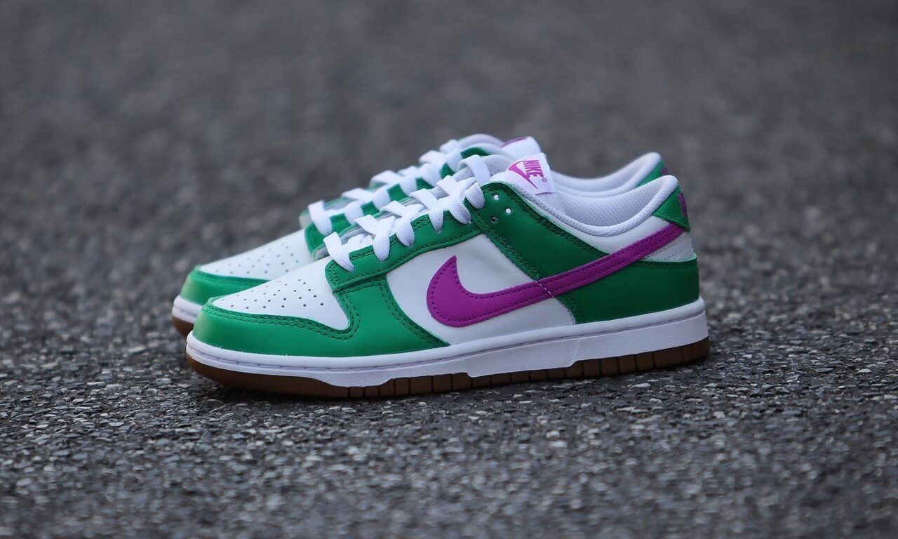 2023年 発売予定！ナイキ ダンク ロー “ホワイト/グリーン/パープル” (NIKE DUNK LOW “White/Green/Purple”)