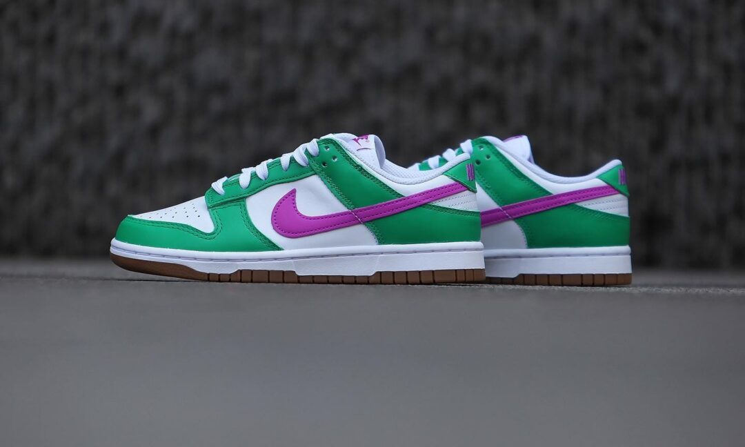 2023年 発売予定！ナイキ ダンク ロー “ホワイト/グリーン/パープル” (NIKE DUNK LOW “White/Green/Purple”) [FD9922-151]