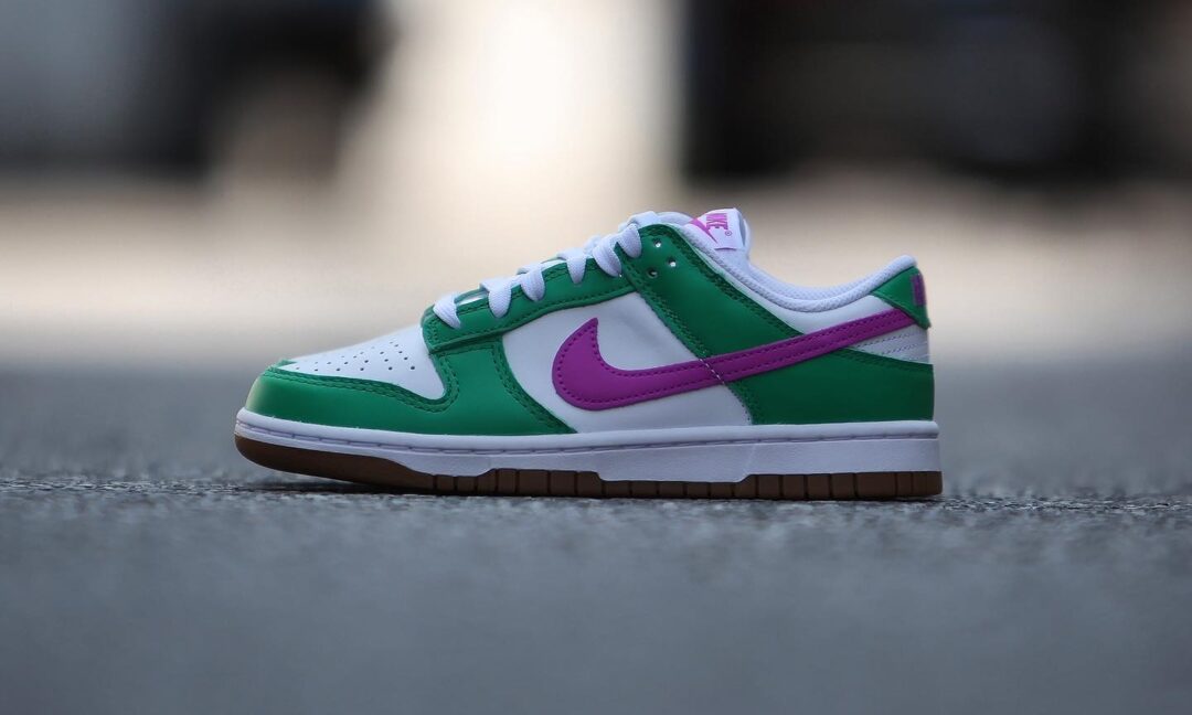 2023年 発売予定！ナイキ ダンク ロー “ホワイト/グリーン/パープル” (NIKE DUNK LOW “White/Green/Purple”) [FD9922-151]