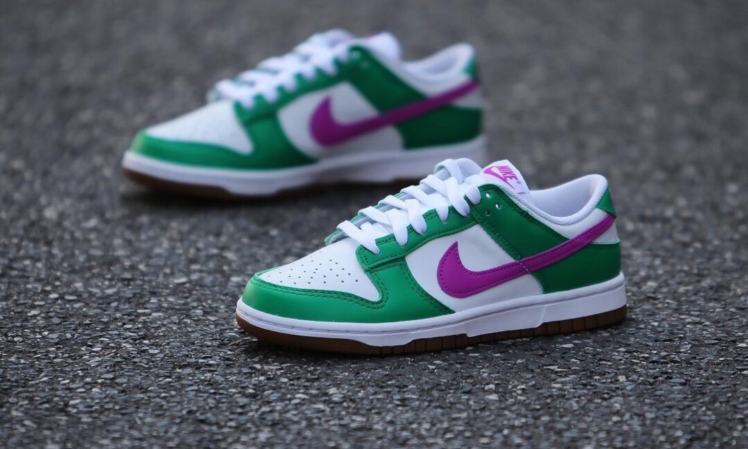 2023年 発売予定！ナイキ ダンク ロー “ホワイト/グリーン/パープル” (NIKE DUNK LOW “White/Green/Purple”) [FD9922-151]