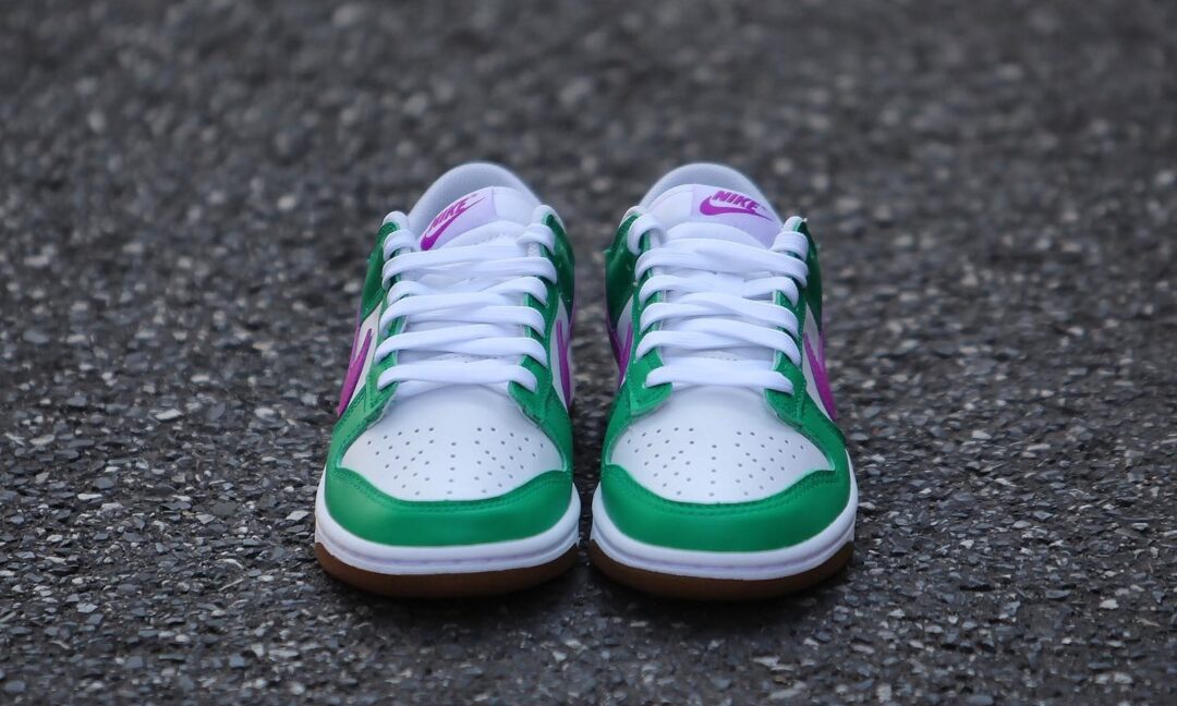 2023年 発売予定！ナイキ ダンク ロー “ホワイト/グリーン/パープル” (NIKE DUNK LOW “White/Green/Purple”) [FD9922-151]