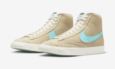 海外 4/27 発売予定！ナイキ ブレーザー ミッド “ティファニースウッシュ/タン” (NIKE BLAZER MID “Tiffany Swoosh/Tan”) [FJ4414-200]