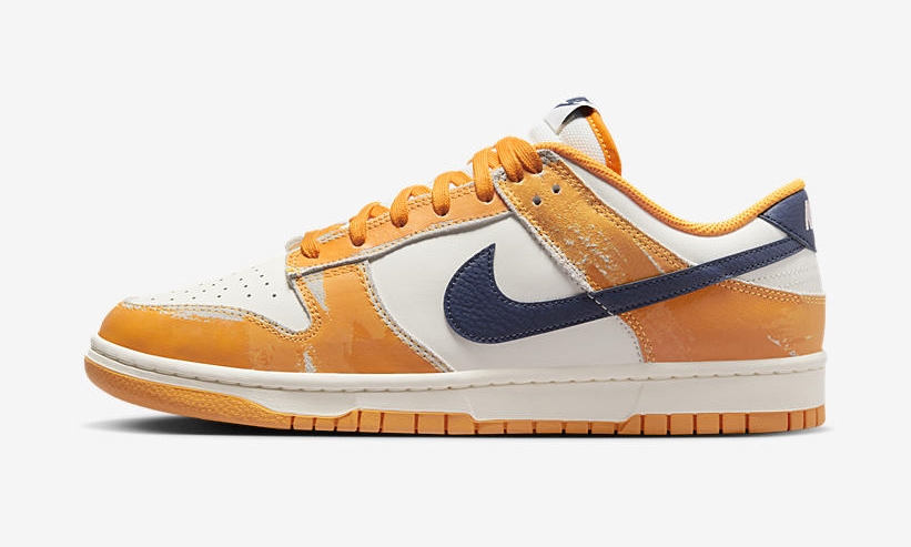 海外 6/5 発売予定！ナイキ ダンク ロー “ウェアティア/ホワイト/イエロー” (NIKE DUNK LOW “Wear Tear/White/Yellow”) [FN3418-100]