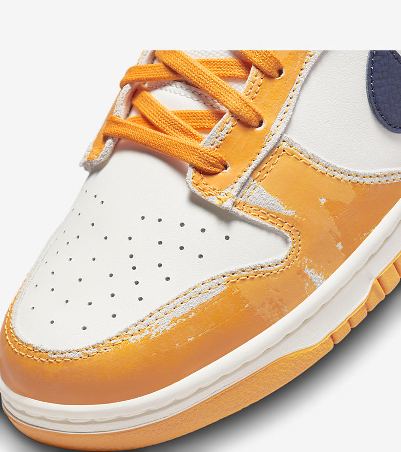 海外 6/5 発売予定！ナイキ ダンク ロー “ウェアティア/ホワイト/イエロー” (NIKE DUNK LOW “Wear Tear/White/Yellow”) [FN3418-100]