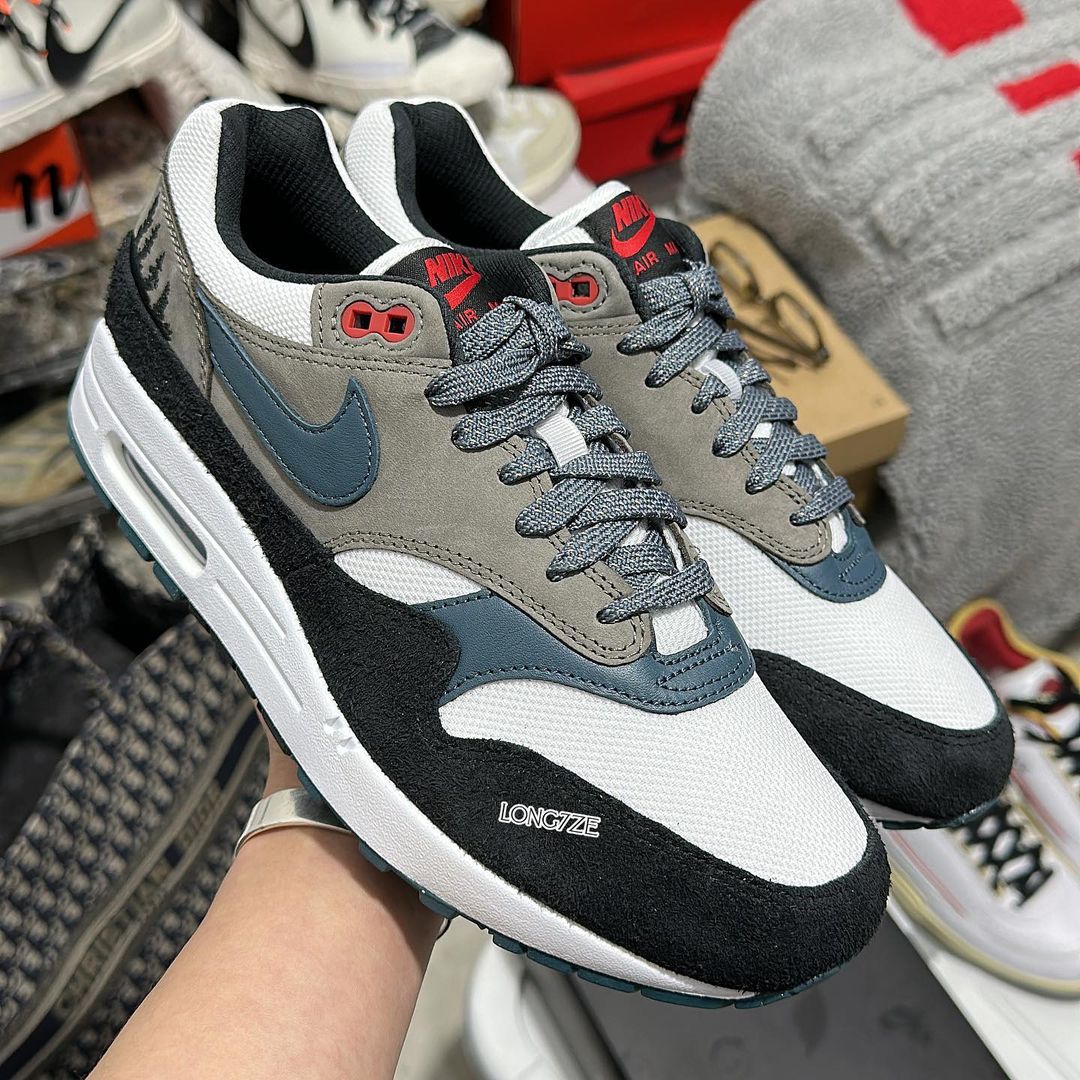 【国内 5/27 発売予定】ナイキ エア マックス 1 “エスケープ/ホワイト/ステートブルー/ブラック” (NIKE AIR MAX 1 “Escape/White/State Blue/Black”) [FJ0698-100]