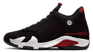 2023年 10~12月 発売予定！ナイキ エア ジョーダン 14 レトロ “ブラック/ユニバーシティレッド” (NIKE AIR JORDAN 14 RETRO “Black/University Red”) [487471-016]