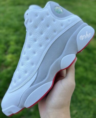 【国内 8/5 発売予定】ナイキ エア ジョーダン 13 “ホワイト/ウルフグレー” (NIKE AIR JORDAN XIII “White/Wolf Grey”) [414571-160]