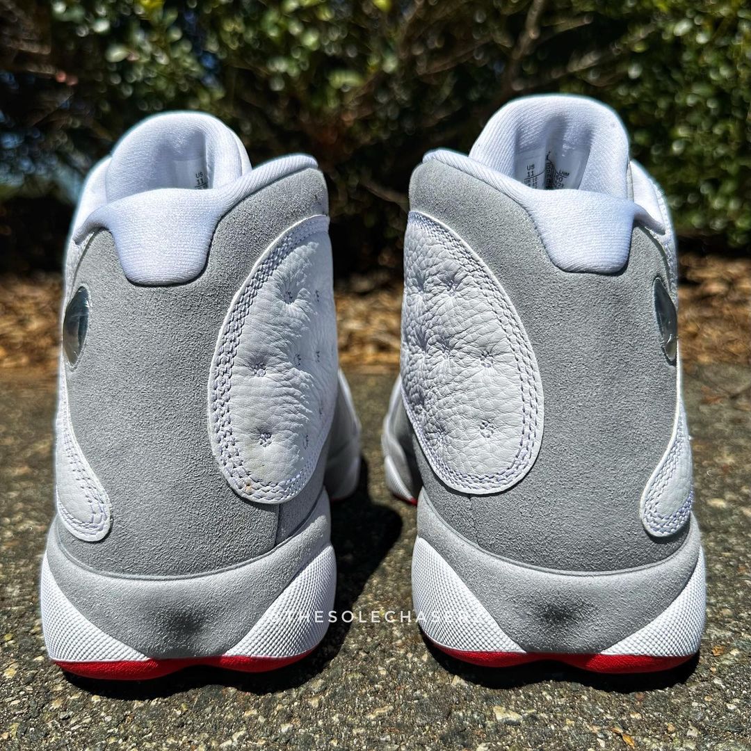 【国内 8/5 発売予定】ナイキ エア ジョーダン 13 “ホワイト/ウルフグレー” (NIKE AIR JORDAN XIII “White/Wolf Grey”) [414571-160]