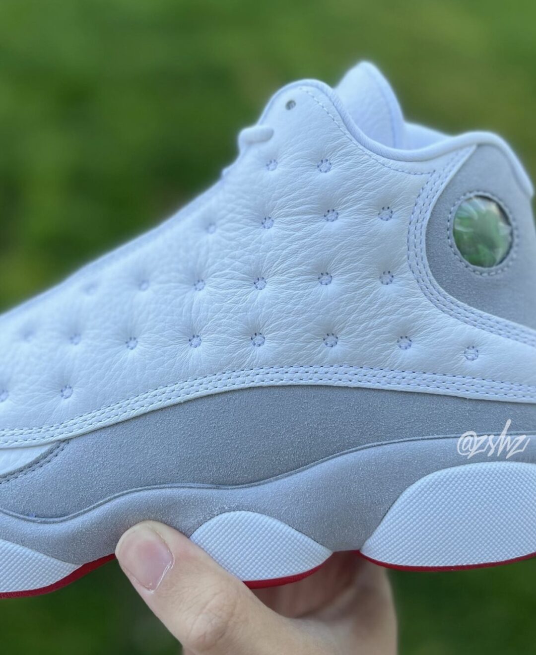 【国内 8/5 発売予定】ナイキ エア ジョーダン 13 “ホワイト/ウルフグレー” (NIKE AIR JORDAN XIII “White/Wolf Grey”) [414571-160]