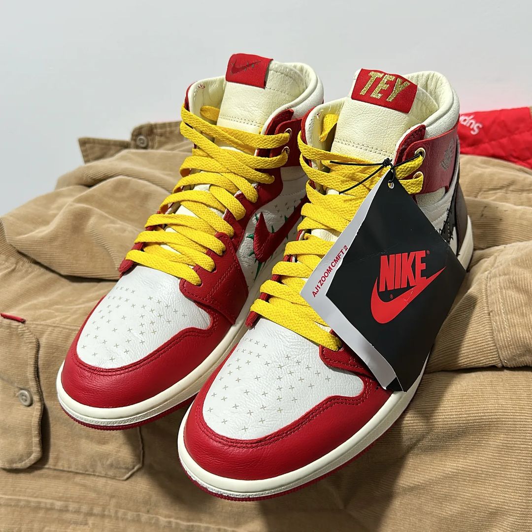 【国内 6/13 発売】NIKE AIR JORDAN 1 HIGH x Teyana Taylo “A Rose From Harlem” (ナイキ エア ジョーダン 1 ハイ テヤナ・テイラー “ア ローズ フロム ハーレム”) [FJ0604-601]