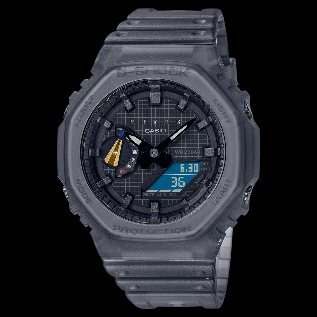 G-SHOCK × FUTUR「GA-2100FT-8AJR」が2/17 発売 (Gショック ジーショック フューチャー)