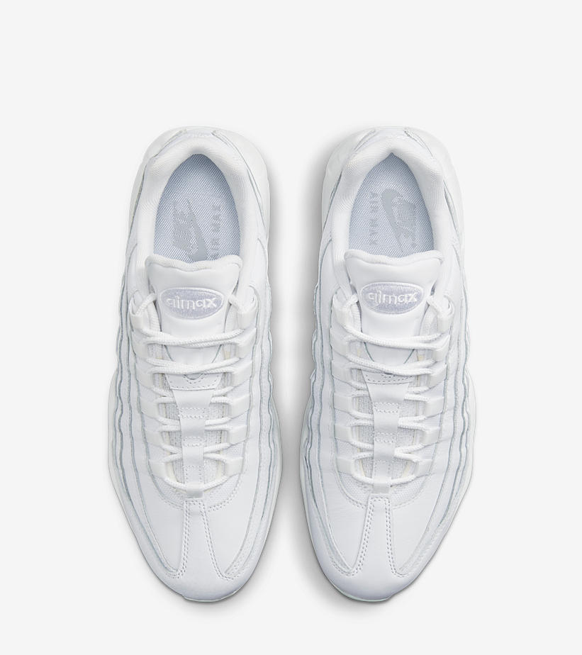 海外 4/28 発売予定！ナイキ エア マックス 95 “ホワイト/メタリックシルバー” (NIKE AIR MAX 95 “White/Metallic Silver”) [FN7273-100]