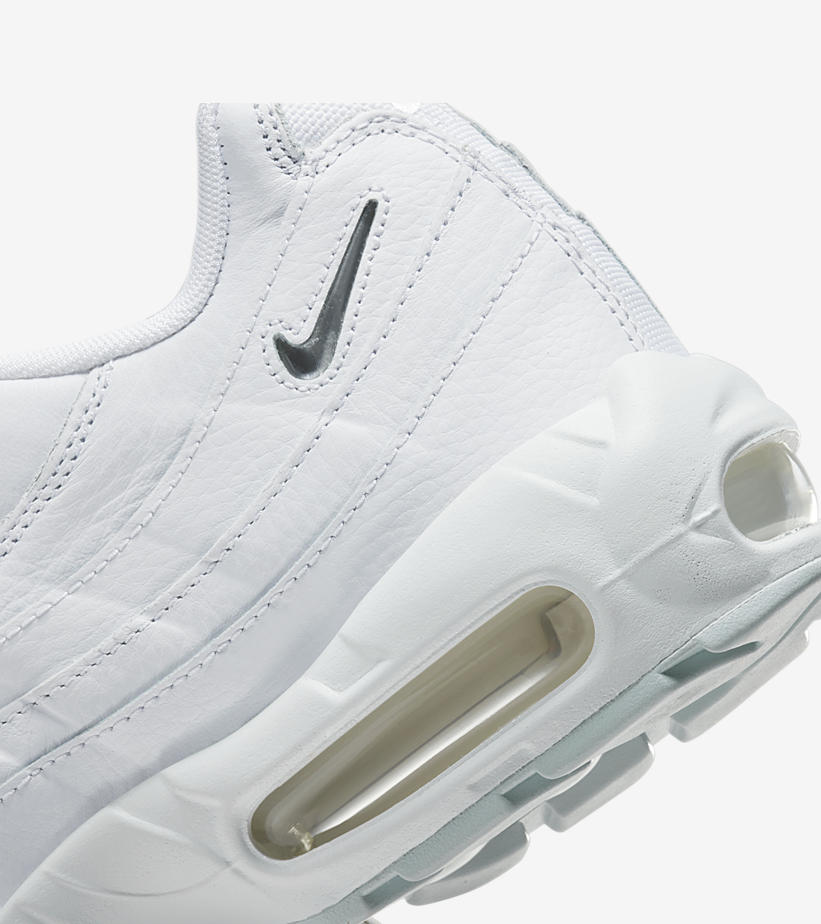 海外 4/28 発売予定！ナイキ エア マックス 95 “ホワイト/メタリックシルバー” (NIKE AIR MAX 95 “White/Metallic Silver”) [FN7273-100]