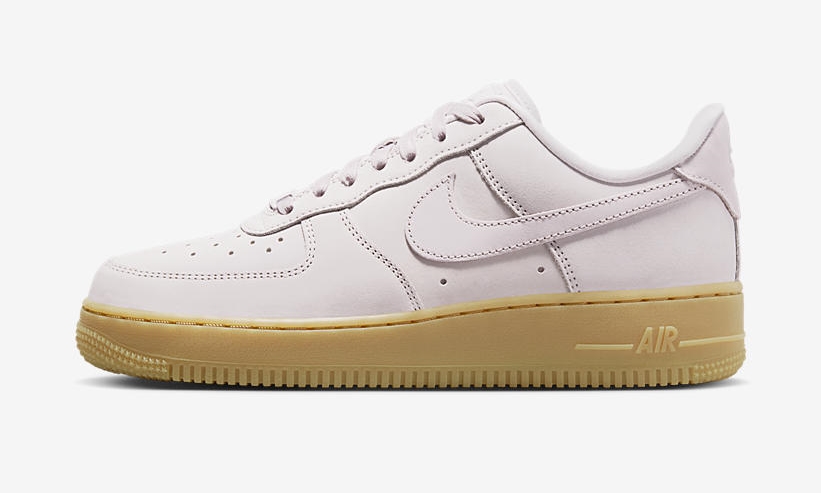 【国内 4/5 発売】ナイキ ウィメンズ エア フォース 1 07 ロー プレミアム “パールピンク/ガム” (NIKE WMNS AIR FORCE 1 07 LOW “Pearl Pink/Gum Light Brown”) [DR9503-601]