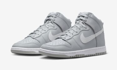 【国内 3/14 発売】ナイキ ダンク ハイ “ウルフグレー” (NIKE DUNK HIGH “Wolf Grey”) [DV0828-001]