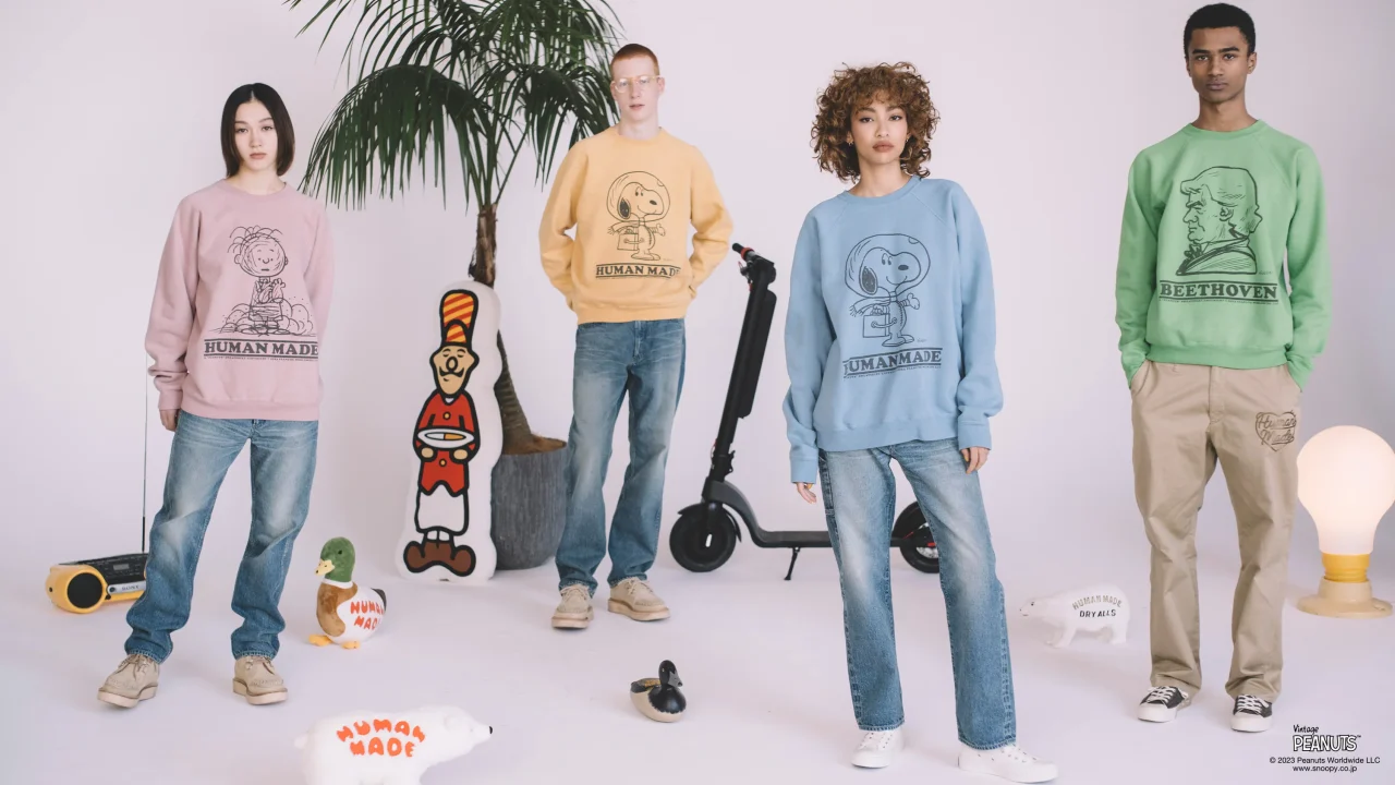 HUMAN MADE SEASON 25 2023 S/S "PEANUTS” SWEATSHIRTが2/18 発売 (ヒューマンメイド 2023年 春夏 ピーナッツ)