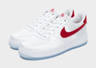 2023年 発売予定！ナイキ エア フォース 1 ロー “サテン/ホワイト/レッド” (NIKE AIR FORCE 1 LOW “Satin/White/Red”)