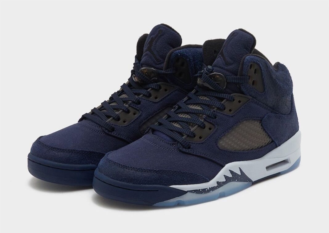 海外 11/10 発売予定！ナイキ エア ジョーダン 5 レトロ SE “ジョージタウン/ミッドナイトネイビー” (NIKE AIR JORDAN 5 RETRO SE “Georgetown/Midnight Navy”) [FD6812-400]