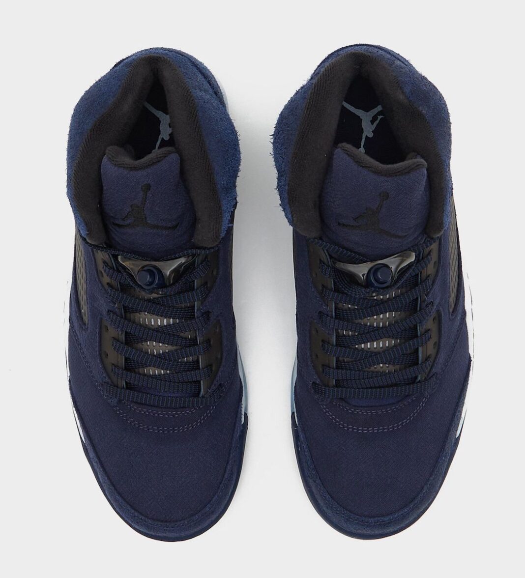 【国内 11/10 発売】ナイキ エア ジョーダン 5 レトロ SE “ジョージタウン/ミッドナイトネイビー” (NIKE AIR JORDAN 5 RETRO SE “Georgetown/Midnight Navy”) [FD6812-400]