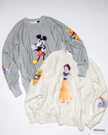 【国内 2/18 発売】Champion × BEAMS “Disney 100th Collection” (チャンピオン ビームス “ディズニー 100周年 コレクション”)