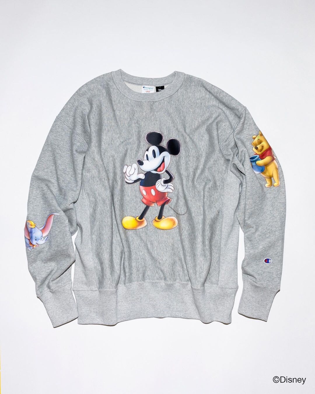 国内 2/18 発売】Champion × BEAMS “Disney 100th Collection