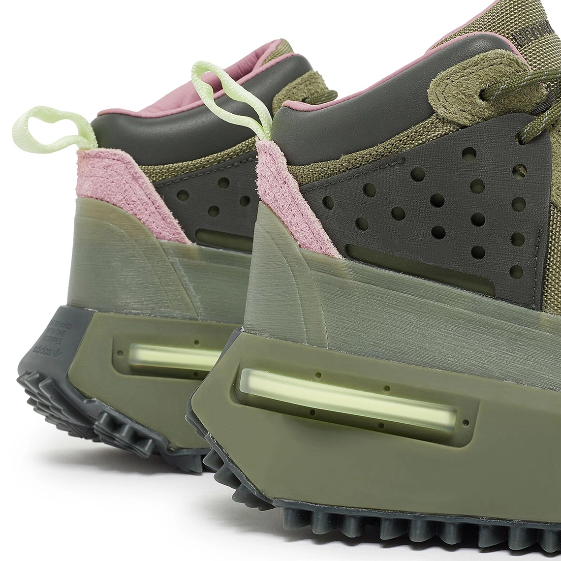 【国内 2/24 発売】Pharrell Williams × adidas Originals HU NMD_S1 RYAT “Focus Olive” (ファレル・ウィリアムス アディダス オリジナルス エヌエムディ “フォーカスオリーブ”) [IE4686]