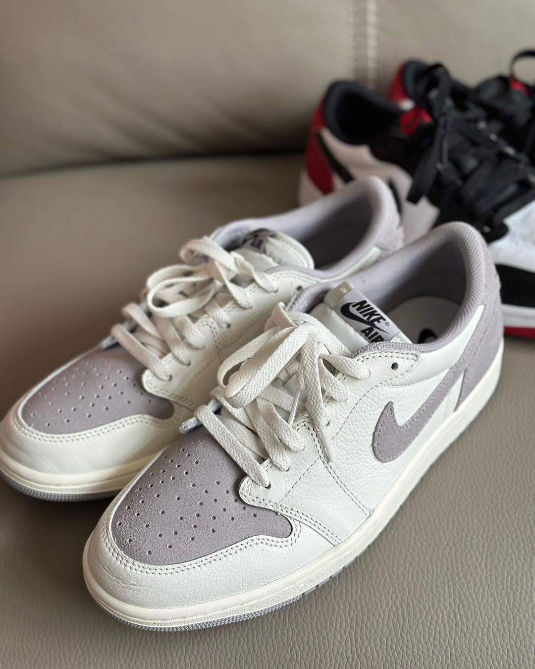 【国内 8/16 発売予定】ナイキ エア ジョーダン 1 ロー OG EX “セイル/ブラック/アトモスフィアグレー” (NIKE AIR JORDAN 1 LOW EX “Sail/Black/Atmosphere Grey”) [CZ0790-101/DZ0790-101]