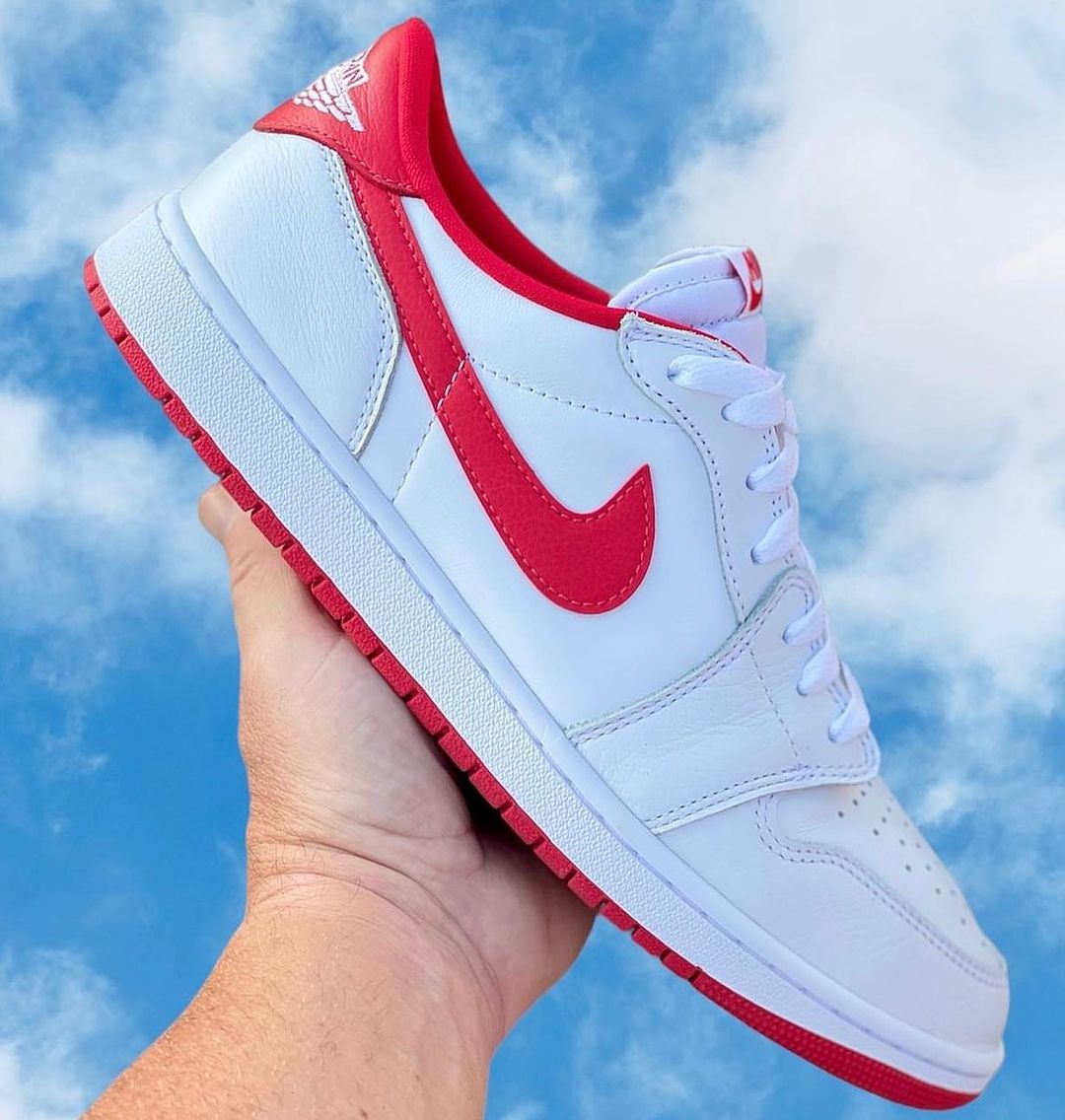 【国内 10/14 発売】ナイキ エア ジョーダン 1 ロー レトロ OG “ユニバーシティレッド” (NIKE AIR JORDAN 1 LOW RETRO OG “University Red”) [CZ0790-161]