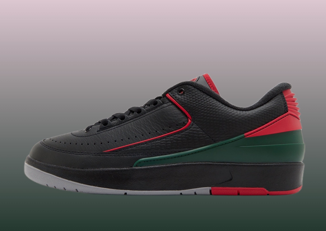 【国内 12/16 発売】ナイキ エア ジョーダン 2 ロー “ブラック/ファイヤーレッド” (NIKE AIR JORDAN 2 LOW “Black/Fire Red”) [DV9956-006]