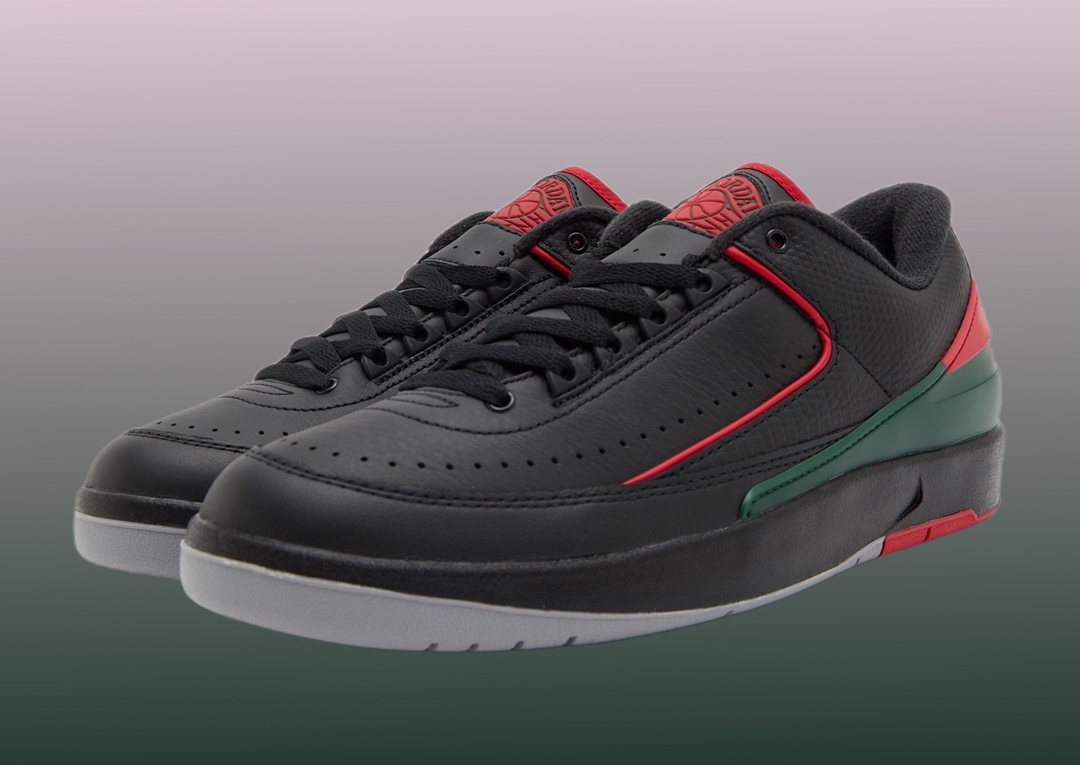 【国内 12/16 発売】ナイキ エア ジョーダン 2 ロー “ブラック/ファイヤーレッド” (NIKE AIR JORDAN 2 LOW “Black/Fire Red”) [DV9956-006]