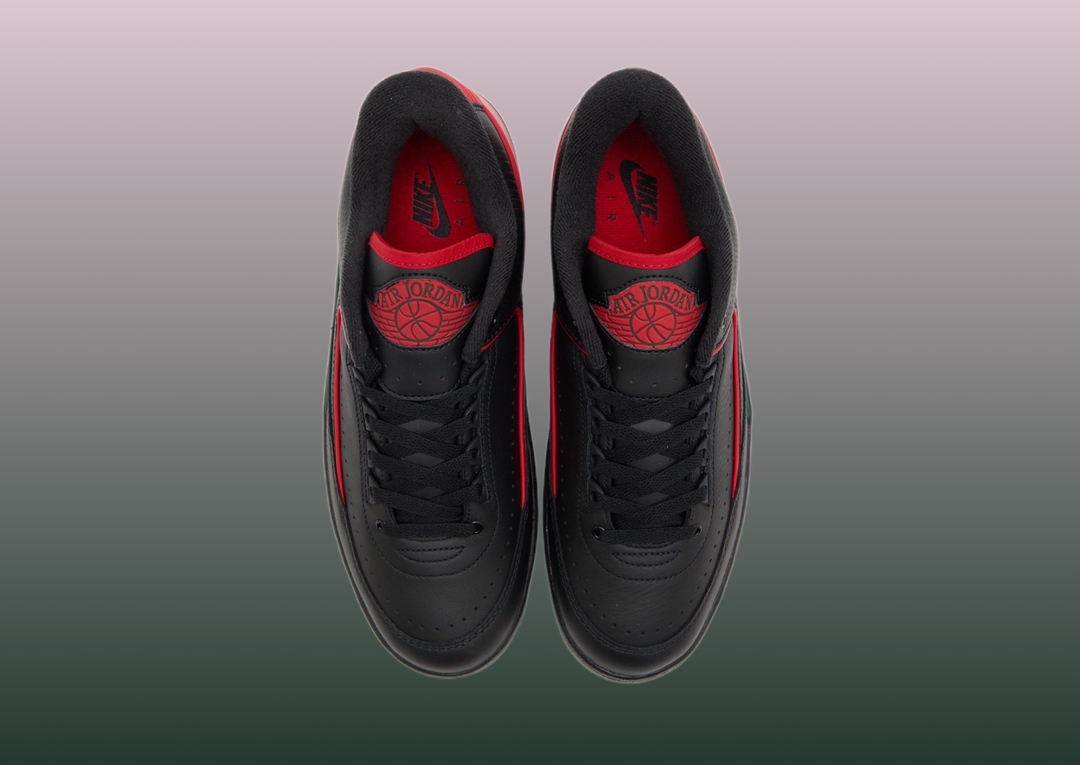 【国内 12/16 発売】ナイキ エア ジョーダン 2 ロー “ブラック/ファイヤーレッド” (NIKE AIR JORDAN 2 LOW “Black/Fire Red”) [DV9956-006]