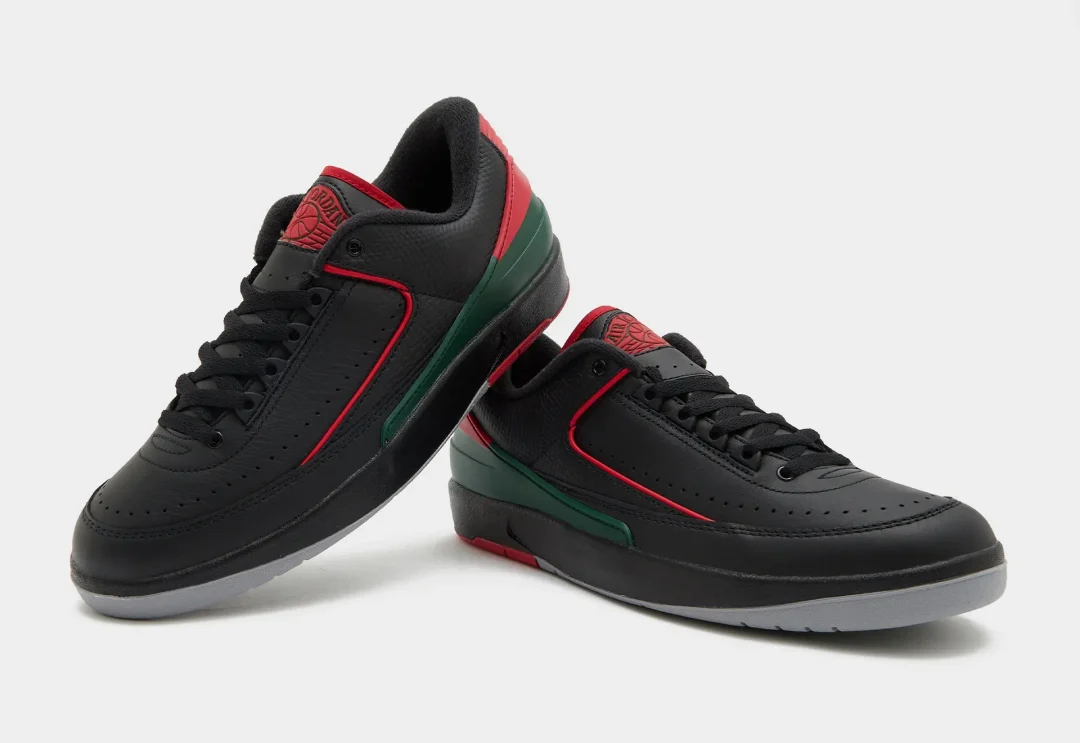 【国内 12/16 発売】ナイキ エア ジョーダン 2 ロー “ブラック/ファイヤーレッド” (NIKE AIR JORDAN 2 LOW “Black/Fire Red”) [DV9956-006]