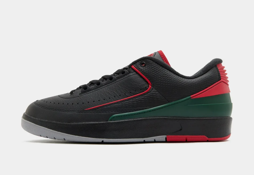 【国内 12/16 発売】ナイキ エア ジョーダン 2 ロー “ブラック/ファイヤーレッド” (NIKE AIR JORDAN 2 LOW “Black/Fire Red”) [DV9956-006]